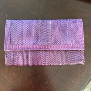 Clutch Faux Animal Print Color Shades Of Purple